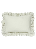 ダブルガーゼフリルピローケース/WHITE