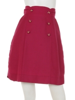 レトロＡラインスカート(ラズベリー)/ラズベリー