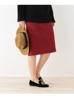 Traditional Weatherwearグレンチェックスカート/レッド(162)