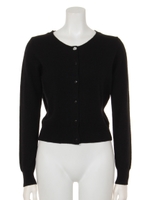 ウールカシミヤカーディガン/グレー