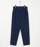 ベルト付きハイウエストパンツ