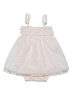 ドットチュール baby ロンパース/PNK