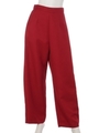 カラーワイドパンツ/RED