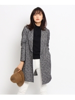 [S]ショールカラージャージジャケット/ネイビー(093)