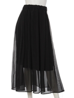 シアーフレアスカート/YELLOW