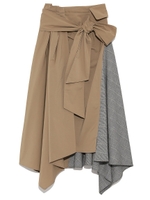 タックアシメヘムスカート/KKI