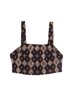 ジャガードビスチェ/ブラック×ダイヤモチーフ1(011)