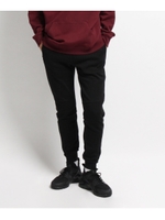 【ユニセックス】スター刺繍 ダンボール リブパンツ/ダークグレー(013)