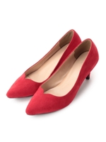 ハートカットパンプス/レッド(062)