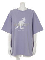 EMODA×KANGOL BIG MARK Tシャツ/PUR