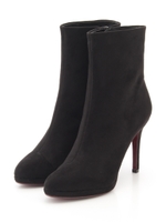 ハイヒールミドルブーツ/WINE