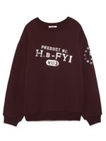 プリントプルオーバー/WINE