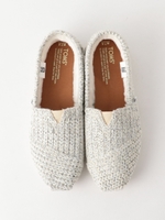 TOMS　ニットスリッポン/OFF WHITE