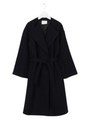 【FEMINDTOKYO×MIYU IRIE】ノーカラーコート/NAVY