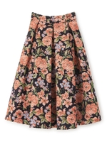 ゴブランフウジャカードボリュームスカート/オフホワイト