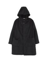 フェイクモッサビッグフードコート/グレー