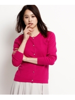 【洗える】ビジューニットアンサンブル/ホワイト(002)