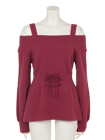 ウエストスピンドルドルマンニット/ローズ