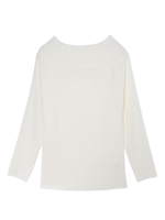 オフショルニット/ホワイト