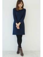 カラーレースブークレワンピース/ロイヤルブルー2(112)