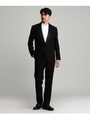 タキシードクロスシングルスーツ/ブラック(019)