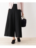 フレアワイドパンツ/ブラック(019)