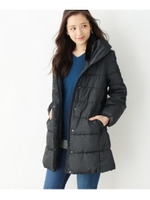 中綿ヘチマカラーコート/グレー(012)