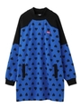 LOVE IS ONLY SWEAT DRESS/ブルー