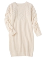 PEACH JOHN/ホイップリーホールスリーブミディワンピ/オフホワイト