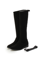 ストレッチロングブーツ/サンドベージュ(053)