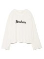 ロゴロングスリーブＴシャツ/LBLU