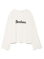 ロゴロングスリーブＴシャツ/LBLU