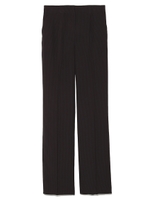 【emmi atelier】チェックトラウザーズ/BLK