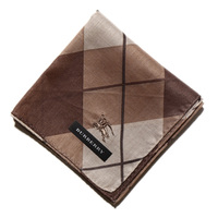 2014/15AW 新作 新品 バーバリー ハンカチ 34174  ベージュ メンズ 大人なアーガイル柄