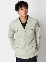 GARMENT DYE CN SAFARI JACKET/ガーメントダイコットンナイロンサファリジャケット