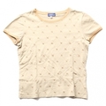 Tシャツ M バーバリーブルーレーベル 55839 BURBERRY BLUE LABEL ベージュ系 レディース