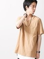 WEGO/Vポケットカットソー
