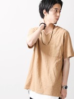WEGO/Vポケットカットソー