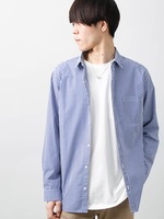 WEGO/イージーケアパターンシャツ