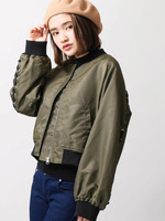 WEGO/レースアップブルゾン