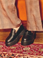 WEGO/厚底コインローファー