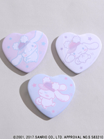 WEGO|【シナモロールコラボ】ハートカンバッチ