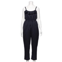 【50%OFF】ストライプ柄オールインワン