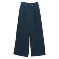 【50%OFF】【LIEN】ウエストアシンメトリーコーデュロイパンツ