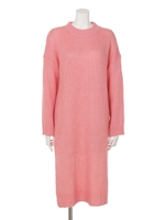 【anap mimpi】サイドスリットニットワンピース/ミント(041)