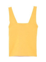 【emmi atelier】バリエーションニットタンクトップ/ORG