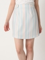 【sc】キャンディストライプミニスカート/PNK