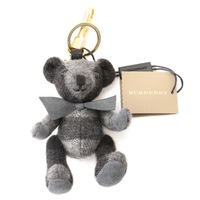 【新品】 キーホルダーテディベア バーバリー y-000879 BURBERRY グレー系×ブラック系 メンズ