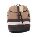 【新品】 キャンバスチェックリュック BURBERRY バーバリー 28×39(高さ)×17cm(マチ) y-000568 ベージュ系 メンズ