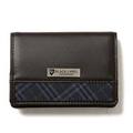【新品】 クレストブリッジ マイクロチェックカードケース 縦6.5cm×横9.5cm cb-000310 CRESTBRIDGE ブラック メンズ
